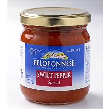 Sweet Pepper Spread, Greek