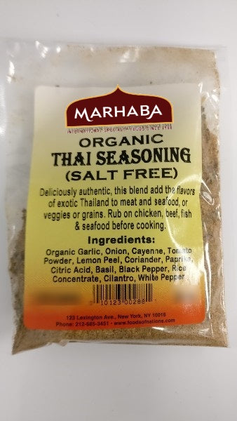 Thai Seasoning Salt Free Organic