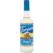 Vanilla, Sugar Free, Flavoring Syrup.