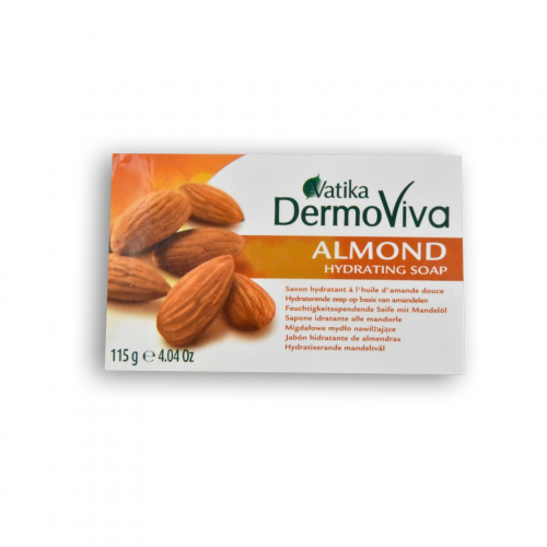Vatika Dermoviva Almond, Hydrating Soap