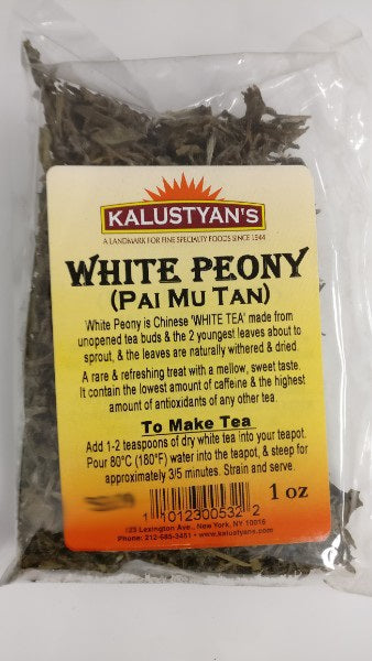 White Peony ( Bai Mu Dan / Pai Mu Tan), White Tea