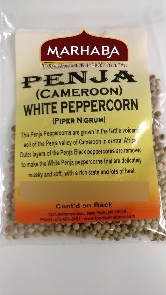 White Peppercorn, Penja (Cameroon)