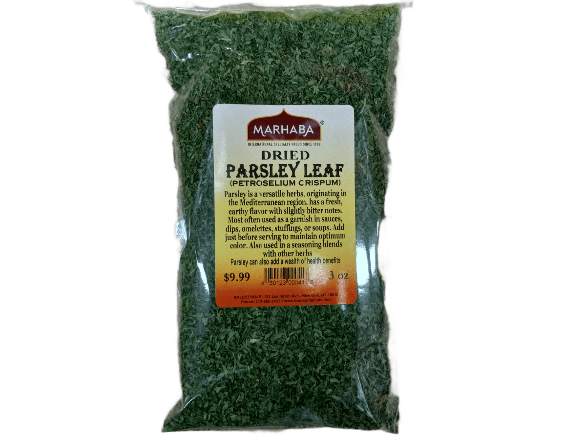 Parsley Leaf (Petroselinum crispum), Dried