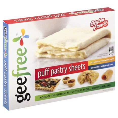 Geefree Puff Pastry Sheets